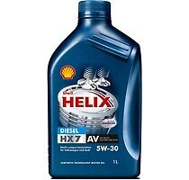 OLIO MOTORE SHELL HELIX DIESEL HX7 AV 5W30 - SYNTHETIC SINTETICO
