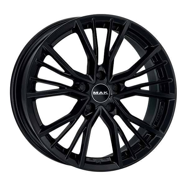 CERCHIO IN LEGA MAK UNION PER AUDI Q7 E-TRON 9X20 5X112 GLOSS BLACK KCV