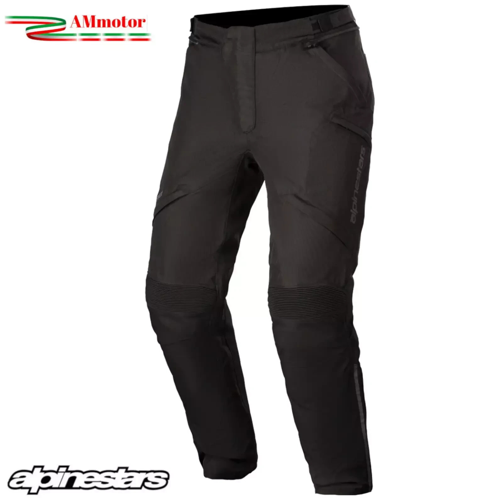 Pantalone Alpinestars Gravity DRYSTAR PER Moto Nero Sfoderabile XXL DA VIAGGIO