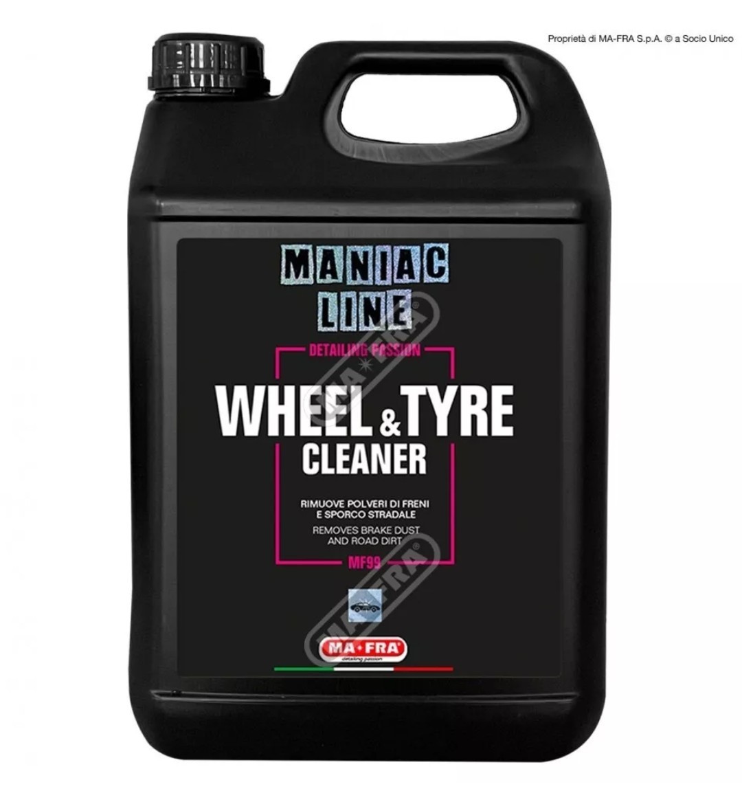 Maniac line MaFra Wheel E Tyre Cleaner Pulitore Cerchi e Gomme 4,5kg
