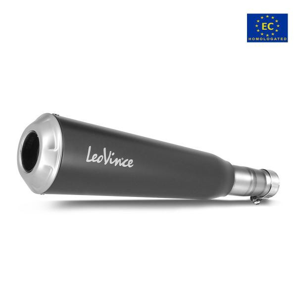 Leovince GP ONE exhaust steel approved slip-on KTM RC125 2017-2020