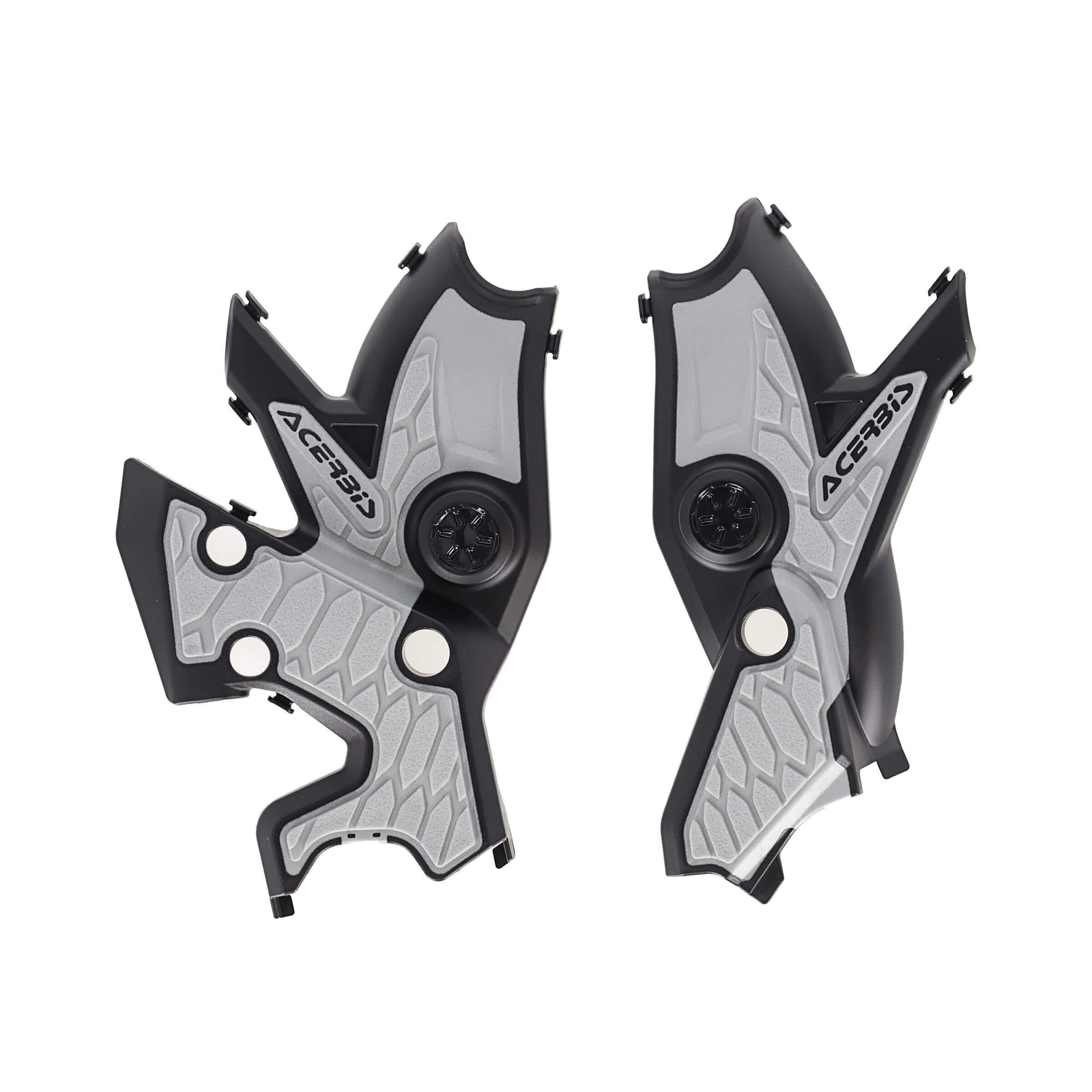 ACERBIS COPRITELAIO X-GRIP NERO/ARGENTO per Yamaha 700 XTZ TENERE RALLY 2020-202