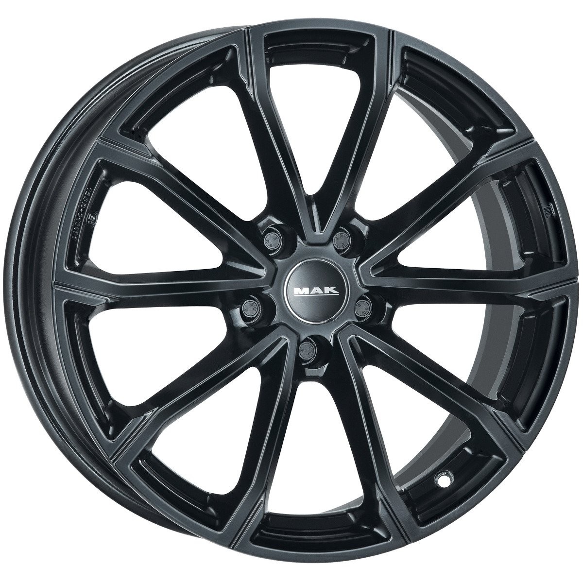 Cerchio in Lega MAK DaVinci 16x6,5 ET32 4x108 Gloss Black