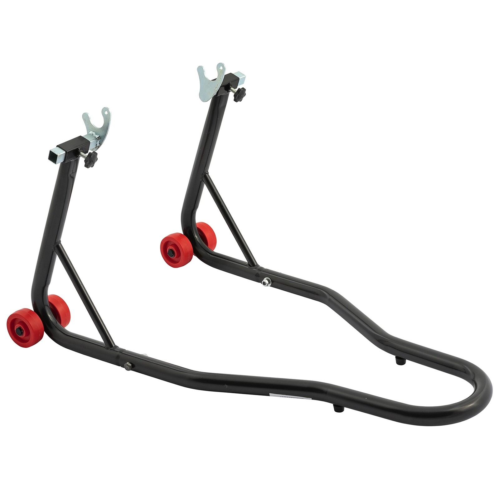 Paddock Stand Rear Bike Black Wheel Lift Track Motorcycle Motorbike Garage