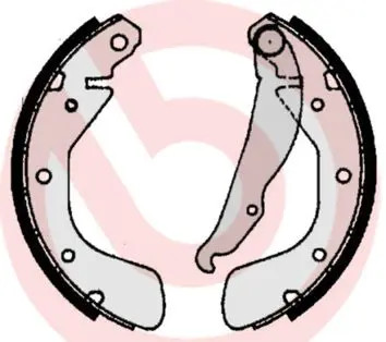 Ganasce freno S 59 511 BREMBO per OPEL CORSA A TR CORSA A Hatchback CORSA B