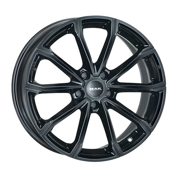 CERCHIO IN LEGA MAK DAVINCI 7X17 5X110 GLOSS BLACK K70