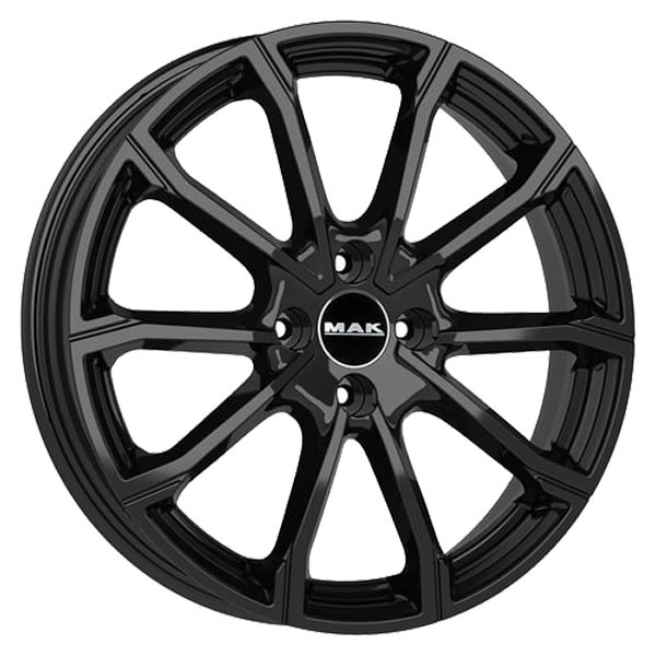 CERCHIO IN LEGA MAK DAVINCI 6.5X16 4X108 GLOSS BLACK 1P9