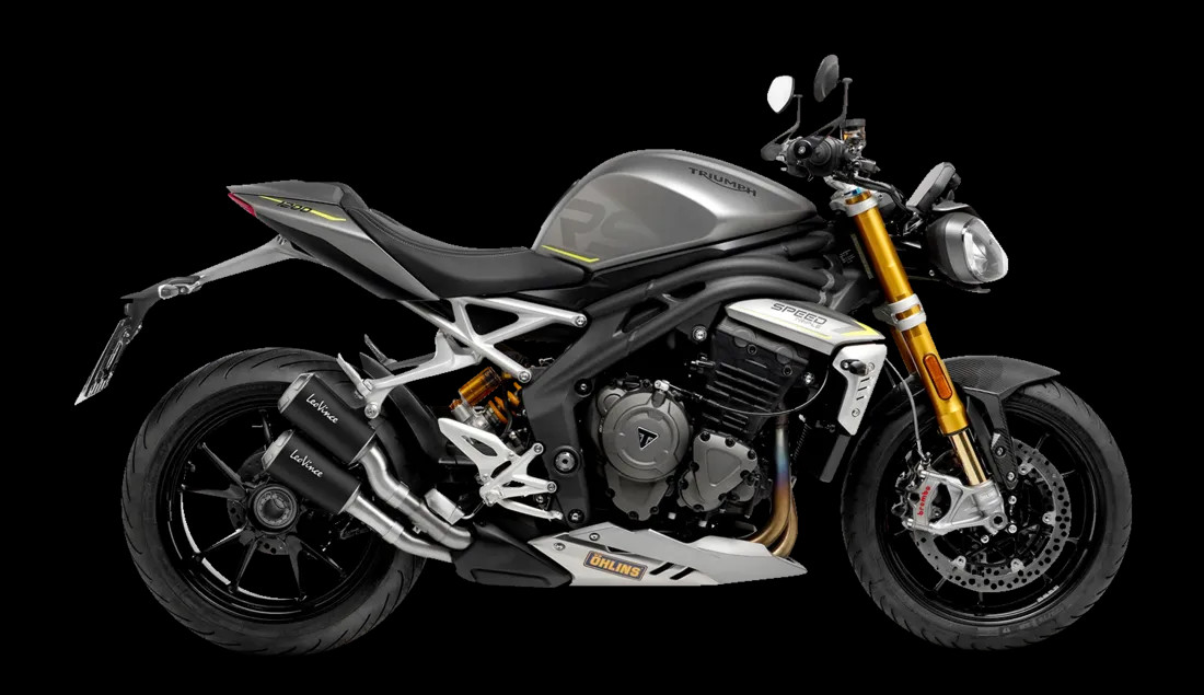 Lv-10 Slip-on Muffler Leovince Triumph Speed Triple 15247b