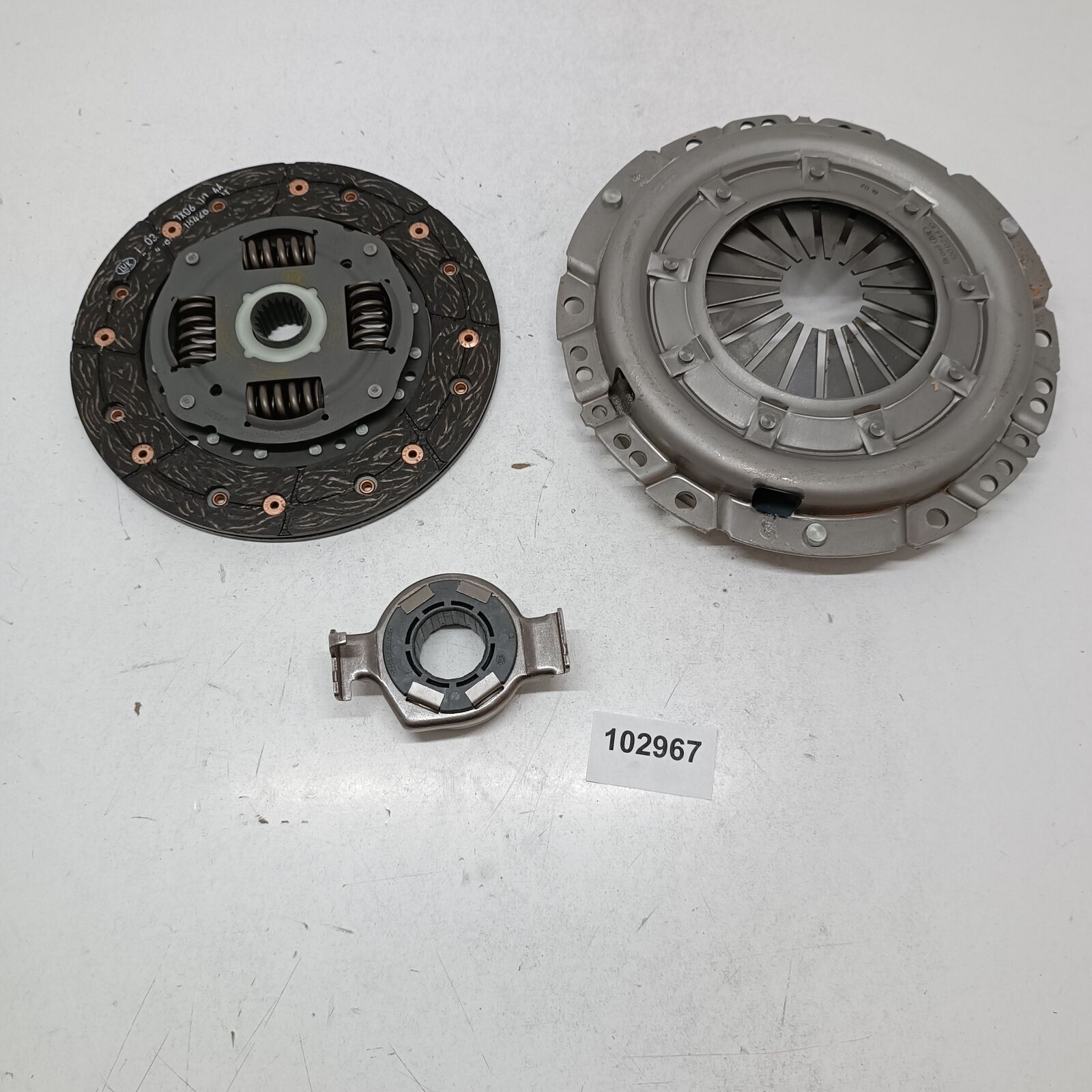KIT FRIZIONE 3 PEZZI CLUTCH SET 3 PIECES LUK PER FIAT FIORINO PUNTO 176 PALIO