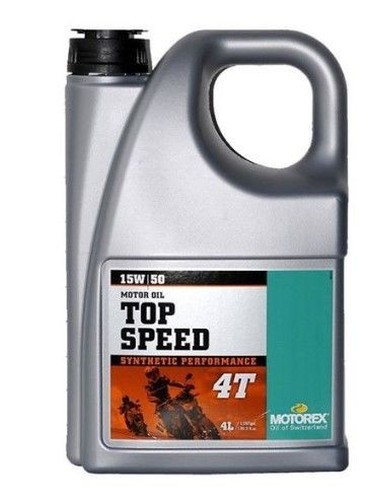 Olio Motore Top Speed Mc 4T 15W50 4L. CE U