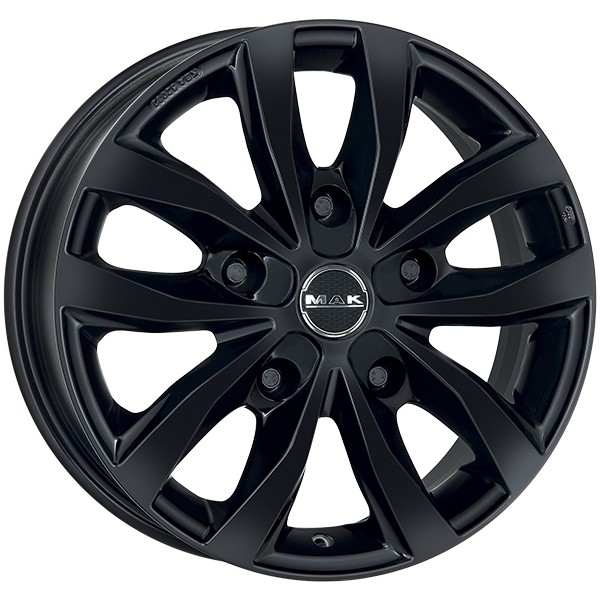 CERCHIO IN LEGA MAK LOAD 5 PER OPEL MOVANO-C 6.5X16 5X118 GLOSS BLACK M9M