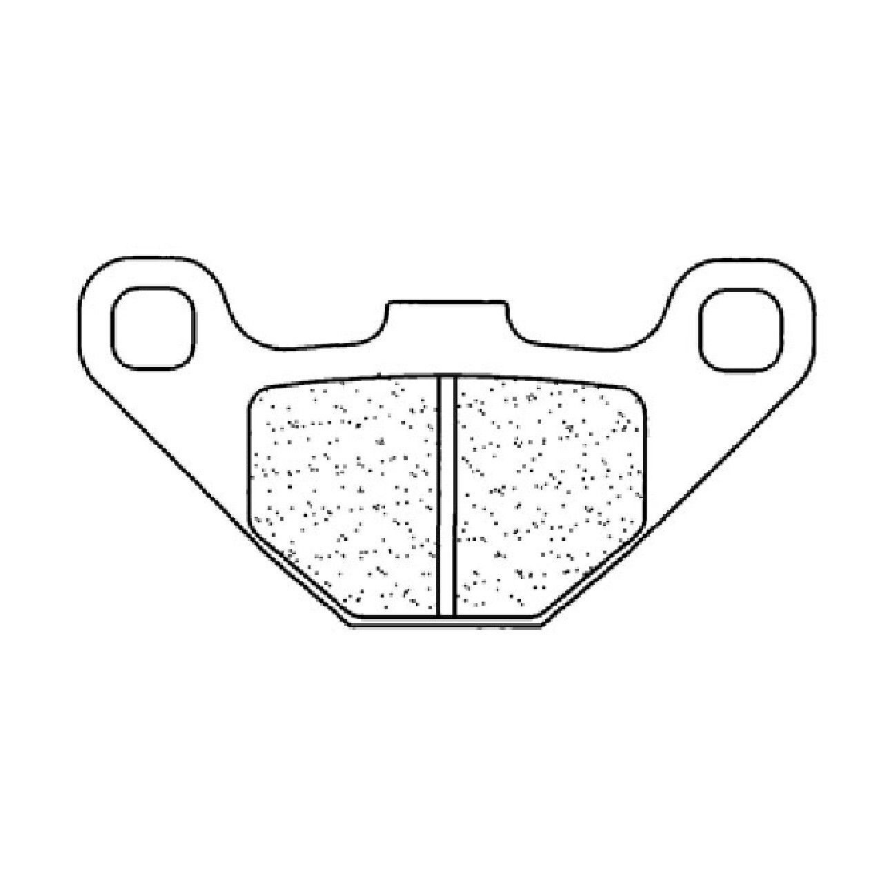 Cl Brakes 2306MX10 Pastiglie Freno BOMBARDIER-CAN AM Rally 200 CC 05/06