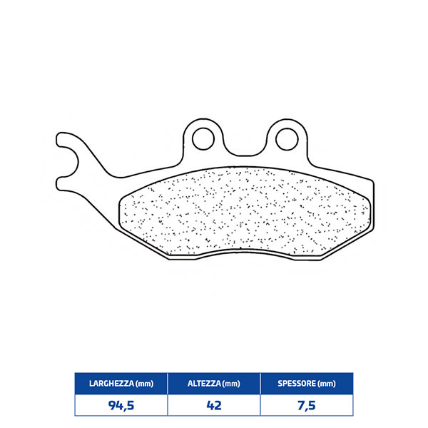 PASTIGLIE FRENO CL BRAKES 3031SC