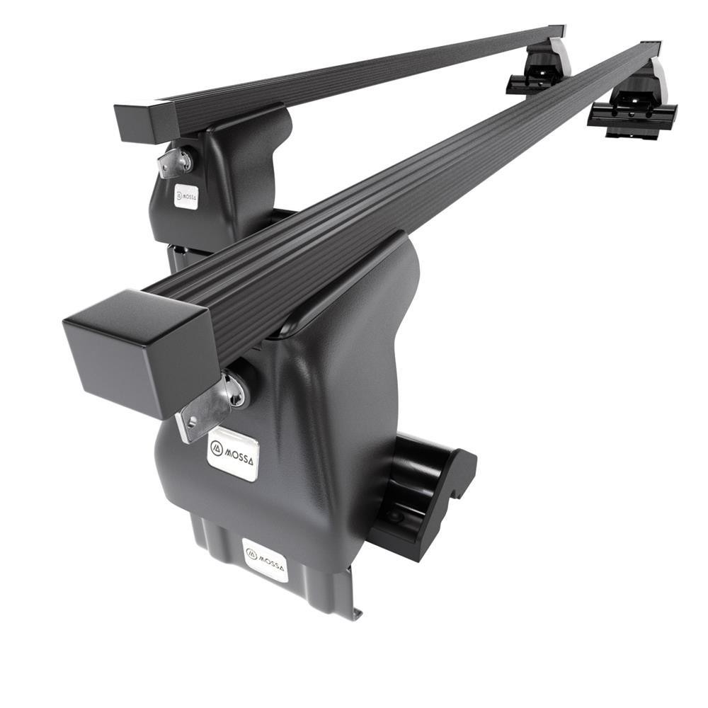 Barre portatutto in acciaio per Toyota Yaris mk II (2006-2011) O nero