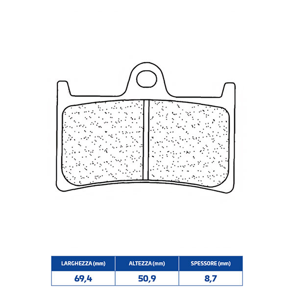 PASTIGLIE FRENO CL BRAKES 2361XBK5