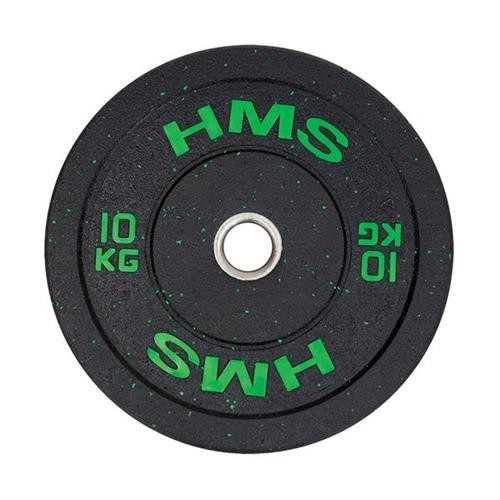 Paraurti olimpico 10 kg piastra verde HMS HTBR10
