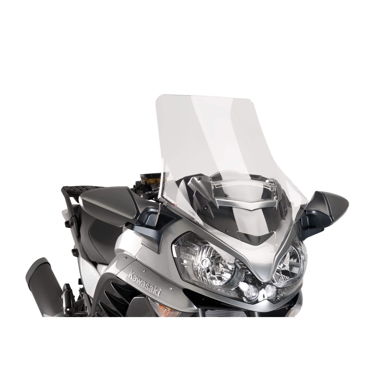Cupolino PUIG touring trasparente per Kawasaki 1000 GTR CONCOURS 2015-2017