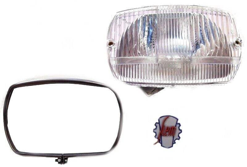 Faro completo di cornice e molla SIEM per Piaggio Vespa 50 Special / Elestart