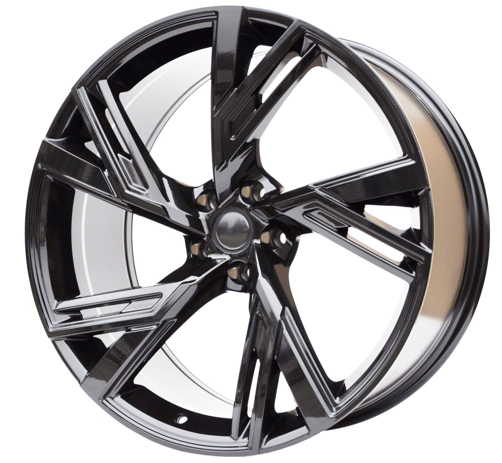 SET, 4 CERCHI, PDW 1571 18x8 5x112 ET39 BL - nero