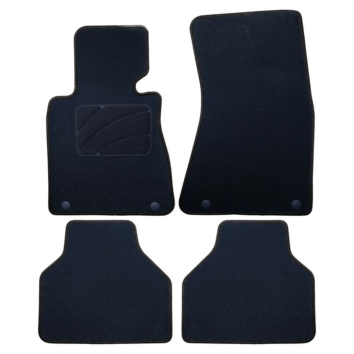 Set di Tappetini per Auto OCC Motorsport OCCBW0015 Bmw E65 Serie 7 Corto 5 Pe