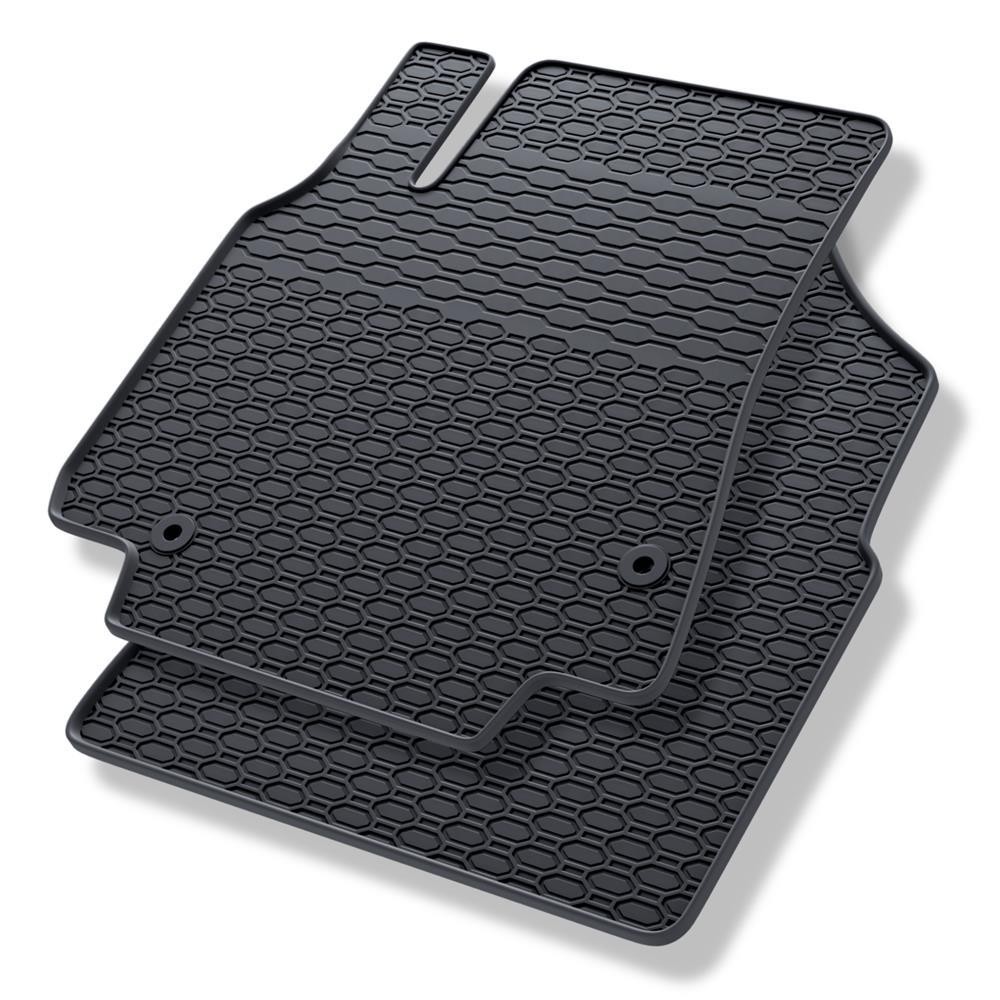 Tappetini in gomma per Citroen Berlingo II Van (2008-2018) nero 2p tappeti gomma