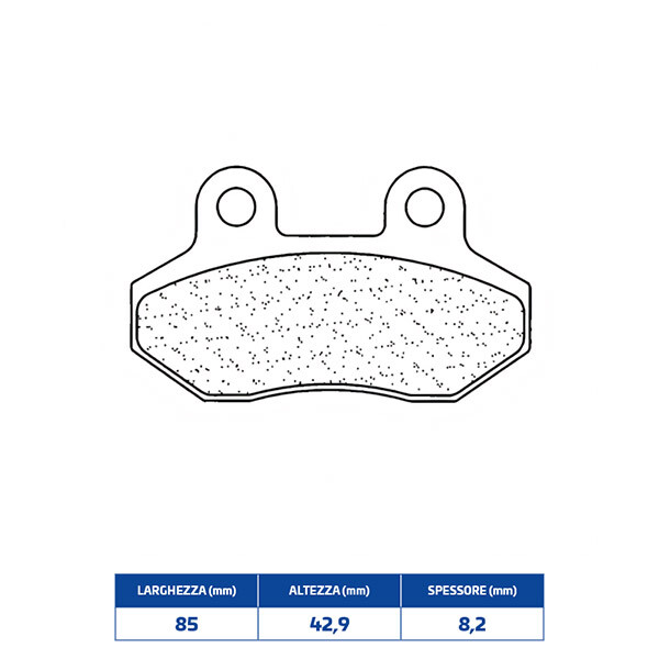 PASTIGLIE FRENO CL BRAKES 3039MSC