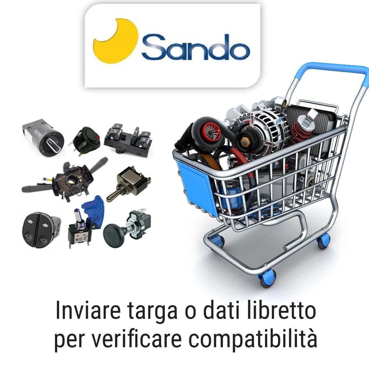 2015045.1 SANDO ALTERNATORE (ORIGINALE) PER