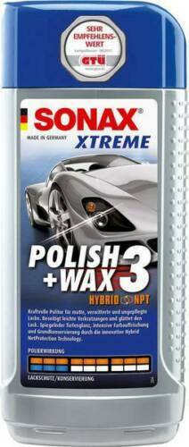 Sonax Xtreme Polish + Wax 3 Hybrid NPT 202200 Car wax, Car polish 500 ml