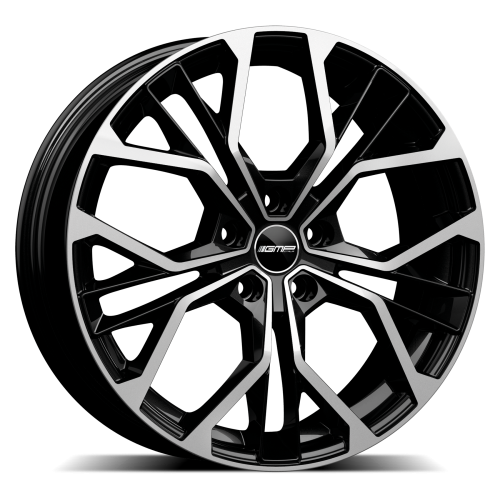 CERCHIO LEGA 8,0J18 5X112 45 57,10 GMP MATISSE-S BLACK DIAMOND