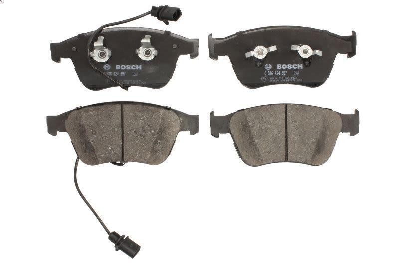 Kit pastiglie freno, Freno a disco BOSCH 0 986 424 397 per FLYING SPUR 4 2013-