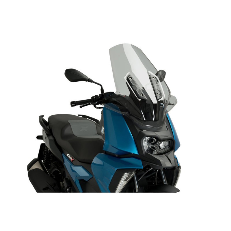 PUIG CUPOLINO V-TECH LINE TOURING PER BMW C400 X 2025 FUME CHIARO