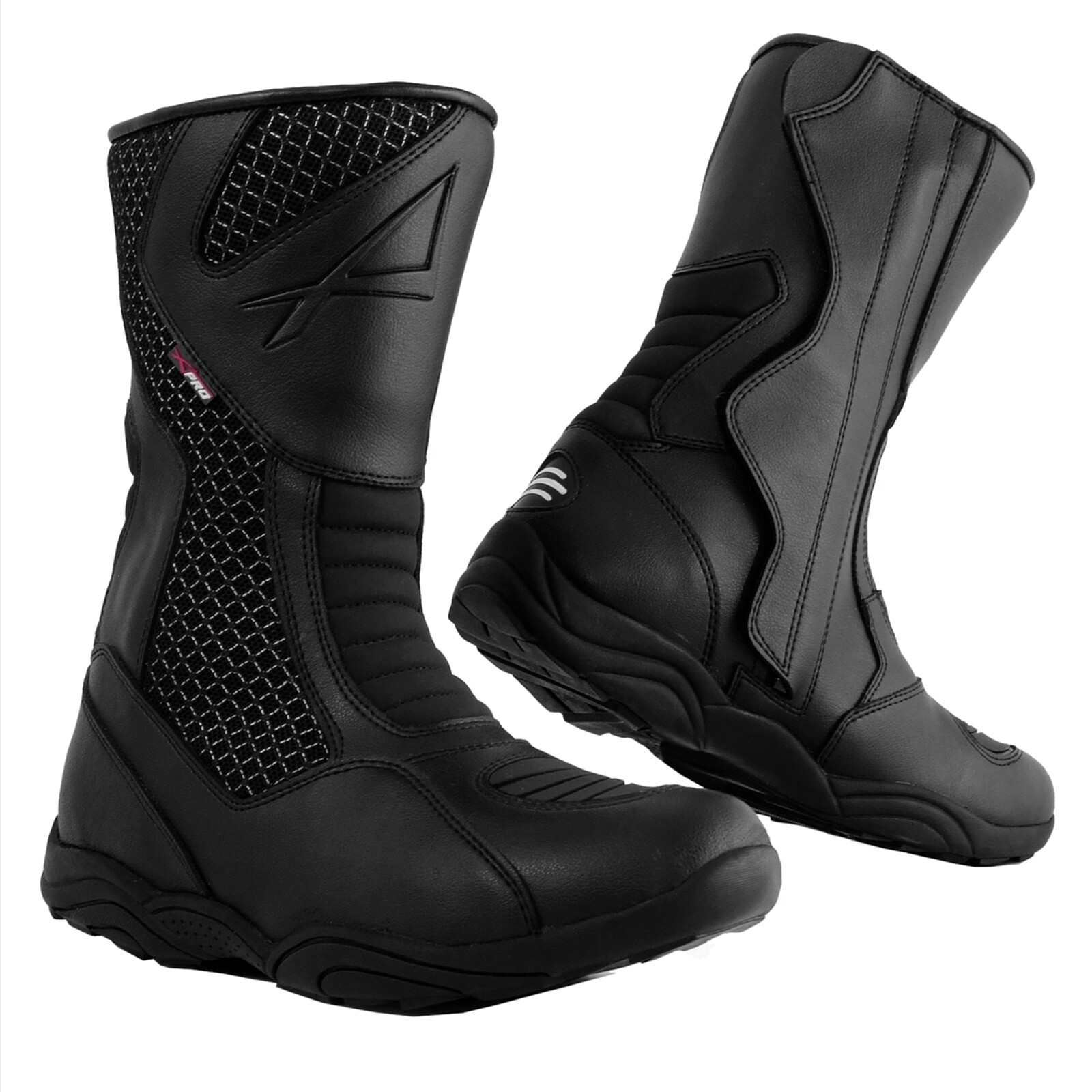 Waterproof Motorcycle Boots Motorbike Touring Paddock Road Race Breathable 41