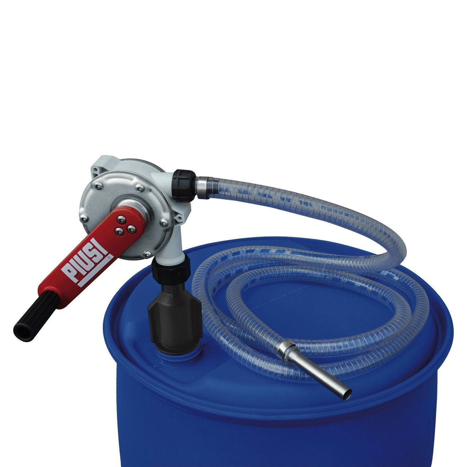 PIUSI HAND PUMP POMPA A MANO ROTATIVA PER ADBLUE 38 LITRI 100 ROTAZIONI CON TUBO