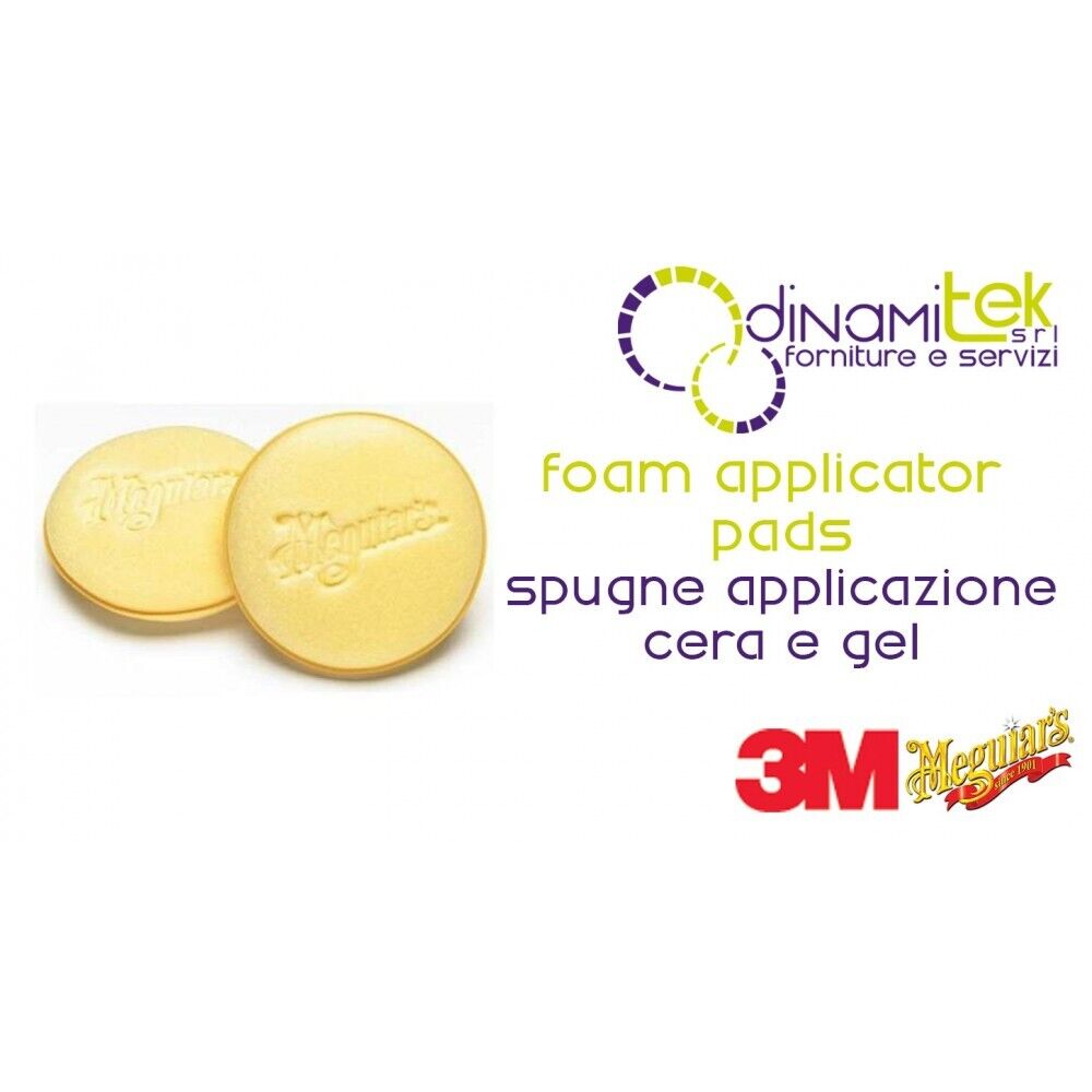 81491 FOAM APPLICATOR PADS - SPUGNA PER AUTO ULTRAMORBIDA 2 pz APPLICATORE PER C