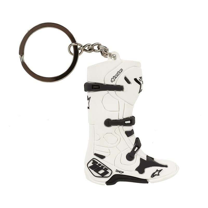 ALPINESTARS - PORTACHIAVI NEW TECH 10 BOOT - BIANCO