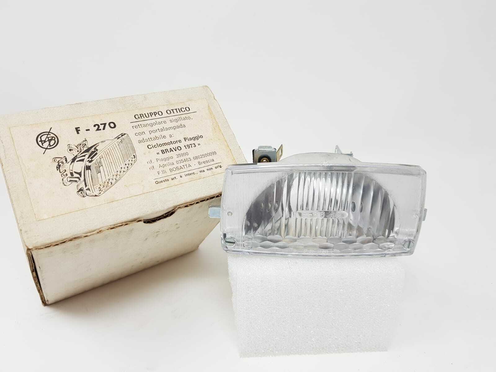 FANALE ANTERIORE GRUPPO OTTICO BRAVO 1973 BOSATTA F270 (181214)