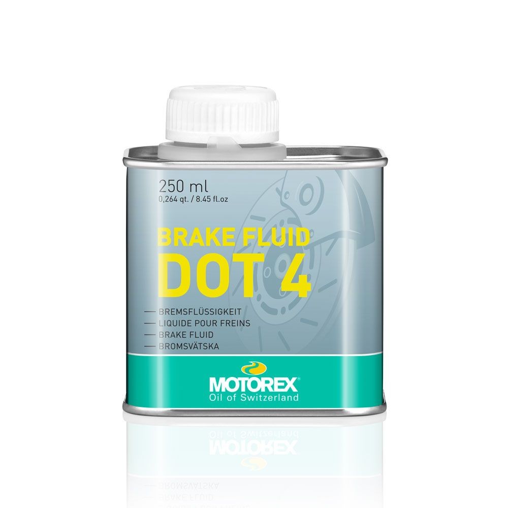 MOTOREX Brake Fluid Dot 4 - Lattina  250 Ml - Packaging  1 Pz - M300280