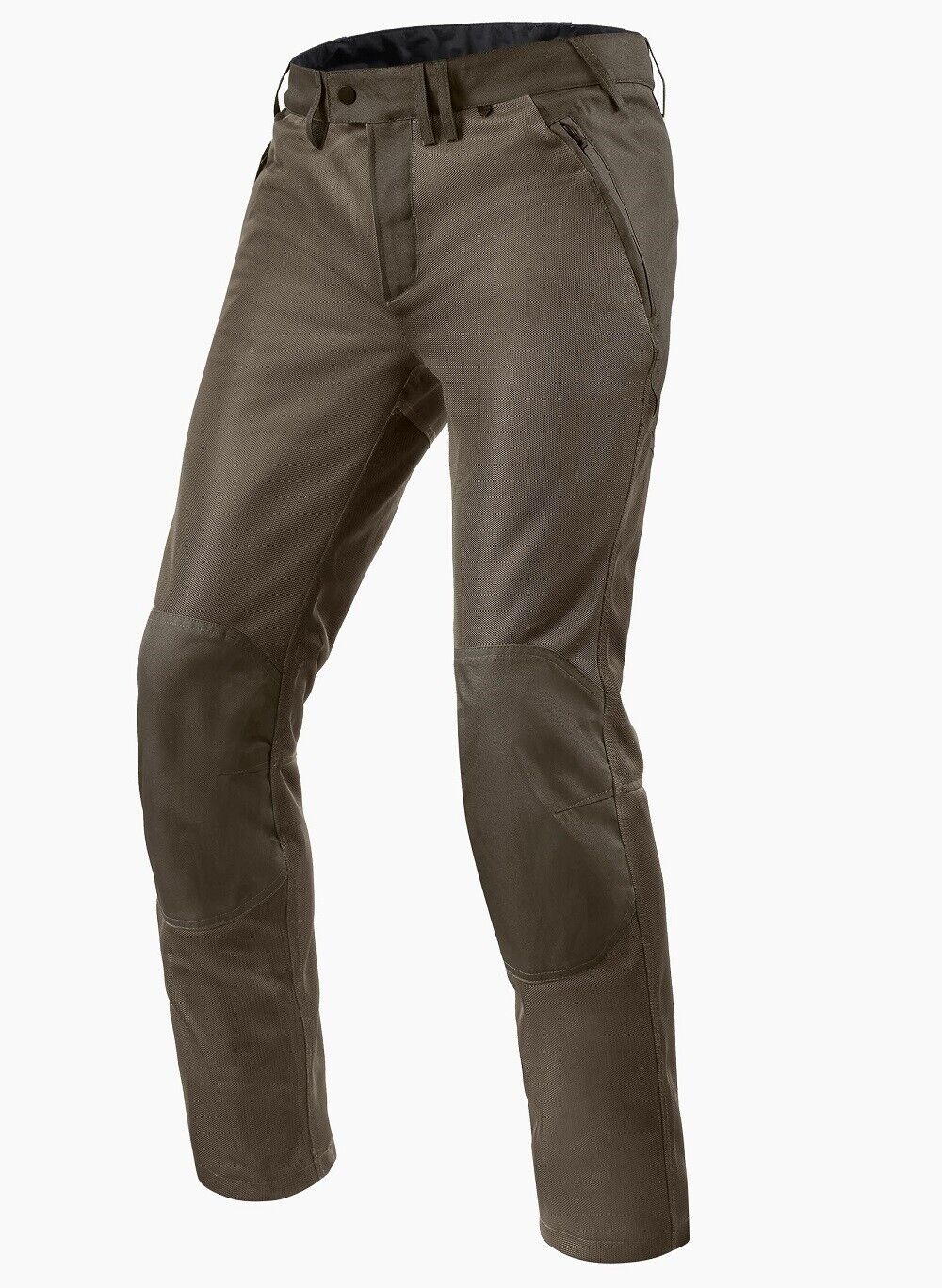 PANTALONI MOTO ESTIVI AIR REV'IT ECLIPSE 2 BLACK OLIVE GREEN AREATI TG L