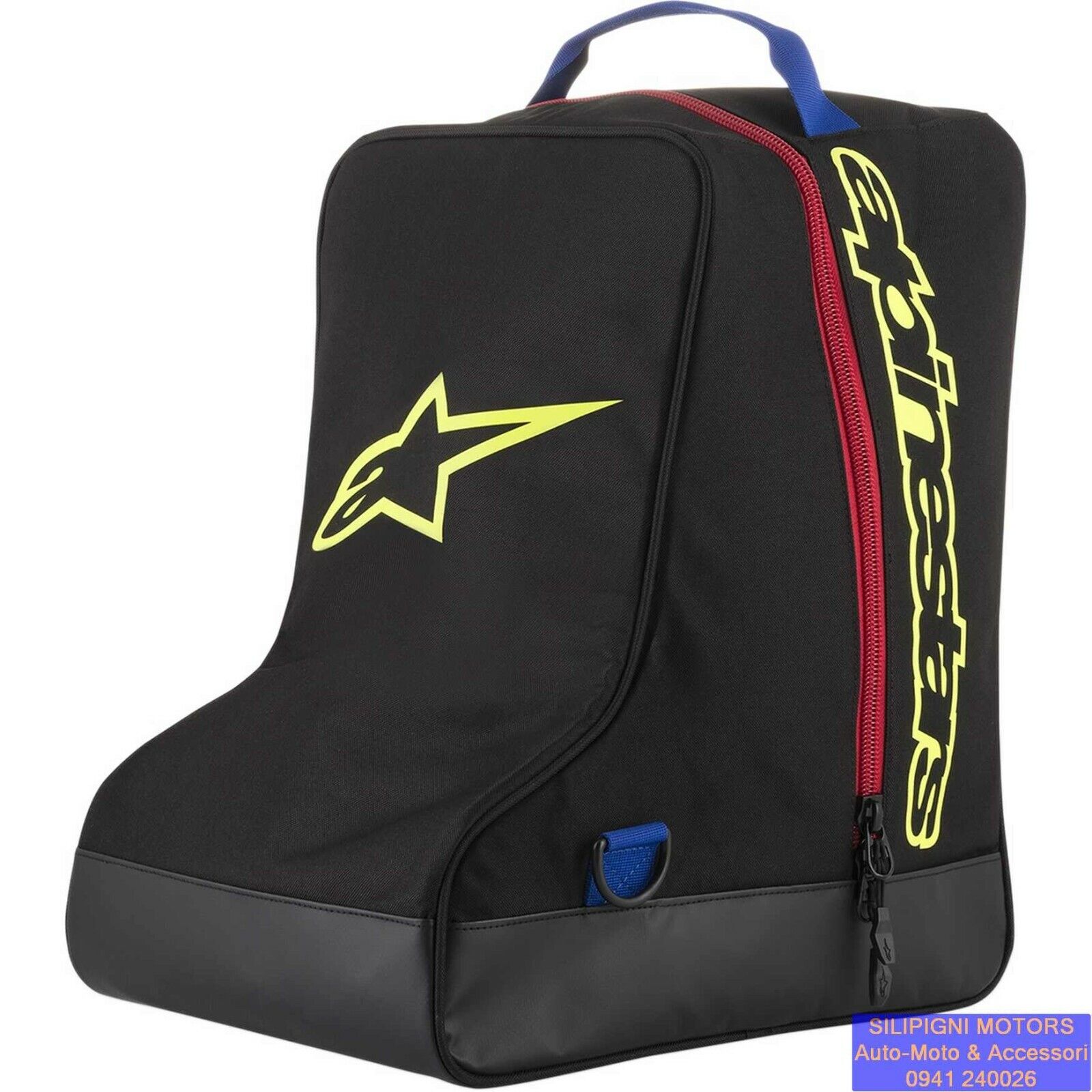 ALPINESTARS BAG BOOT Borsa per Stivali da Motocross- Enduro Black-Blu