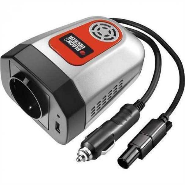 BLACK AND DECKER CONVERTITORE PORTATILE 12V DC-230V AC