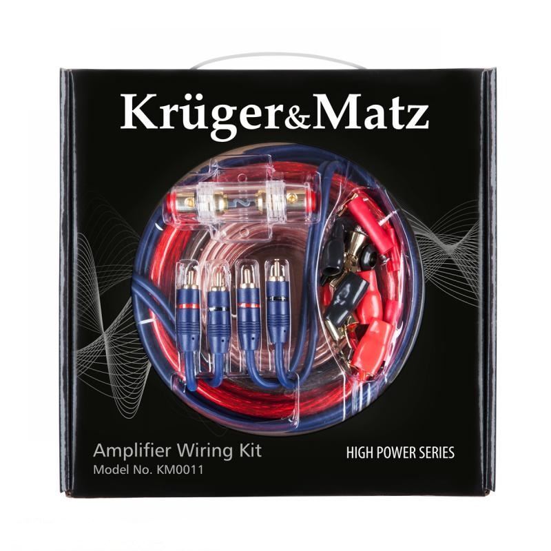 Amplificatore Auto Kit Cavi 4AWG (20mm ²) Kruger&Matz