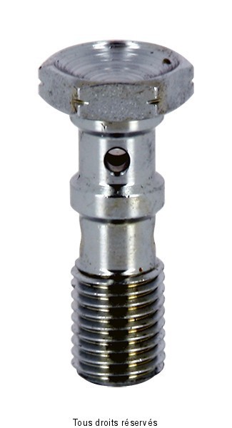 Vite in acciaio cromato per doppio banjo M10x1.25