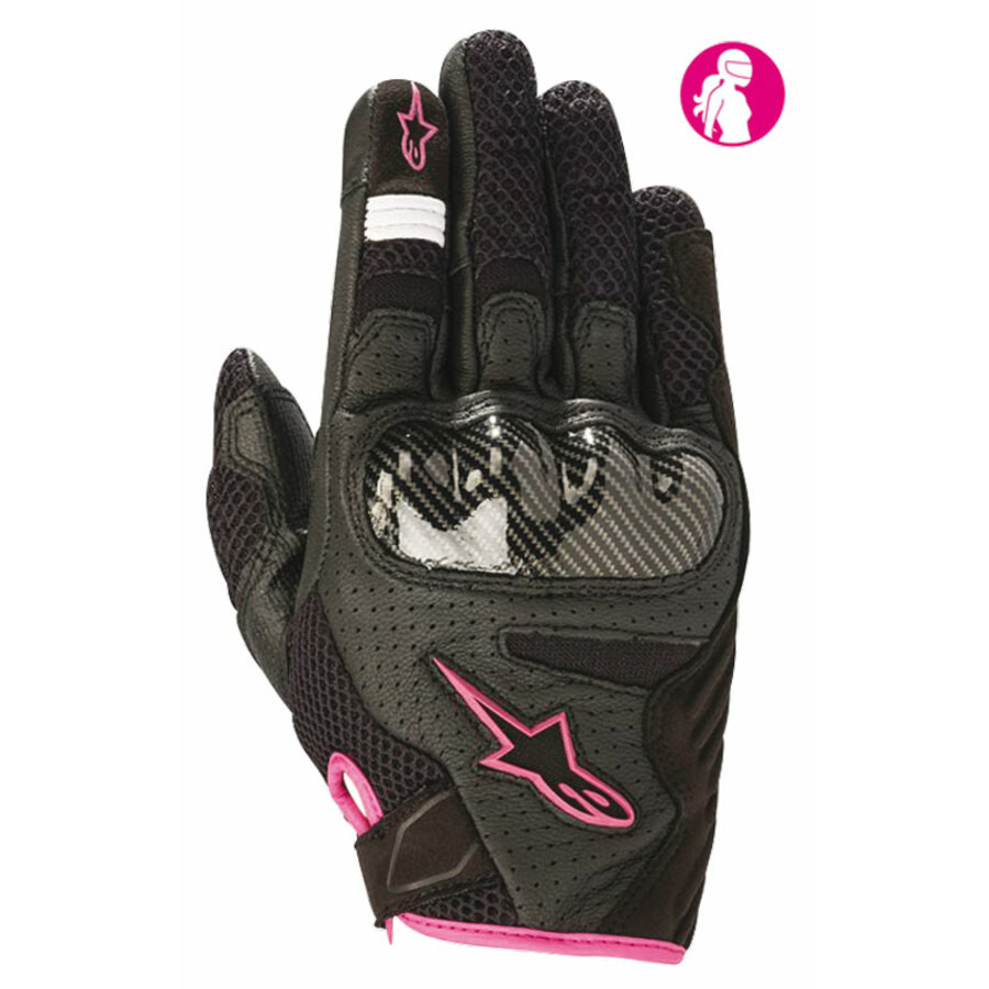 ALPINESTARS Guanto STELLA SMX-1 AIR V2 ne/fuc Tg M