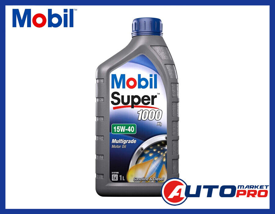 OLIO MOTORE MOBIL 1000 X1 15W40 A3/B3 SN+ 1 LITRO