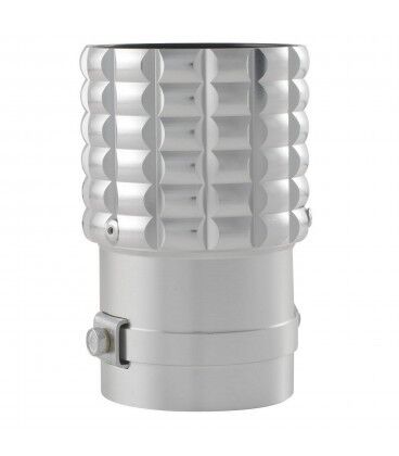 TERMINALE MARMITTA PER AUTO "R.2TT" DIAMETRO 75 MM ACCIAIO INOX BUGNATO