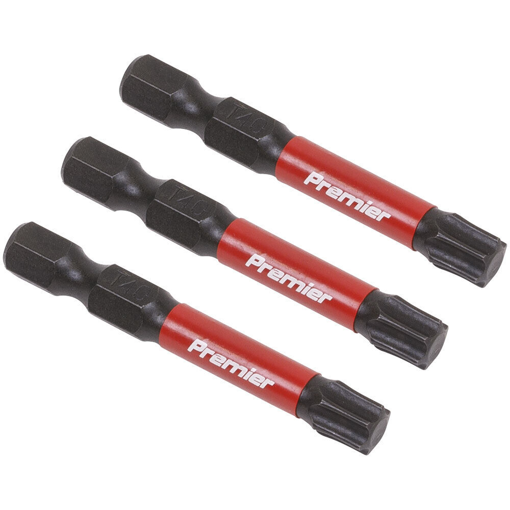 Sealey AK8246 Trx-A T40 Impact Potenza Strumento Pezzi 50mm - 3pc