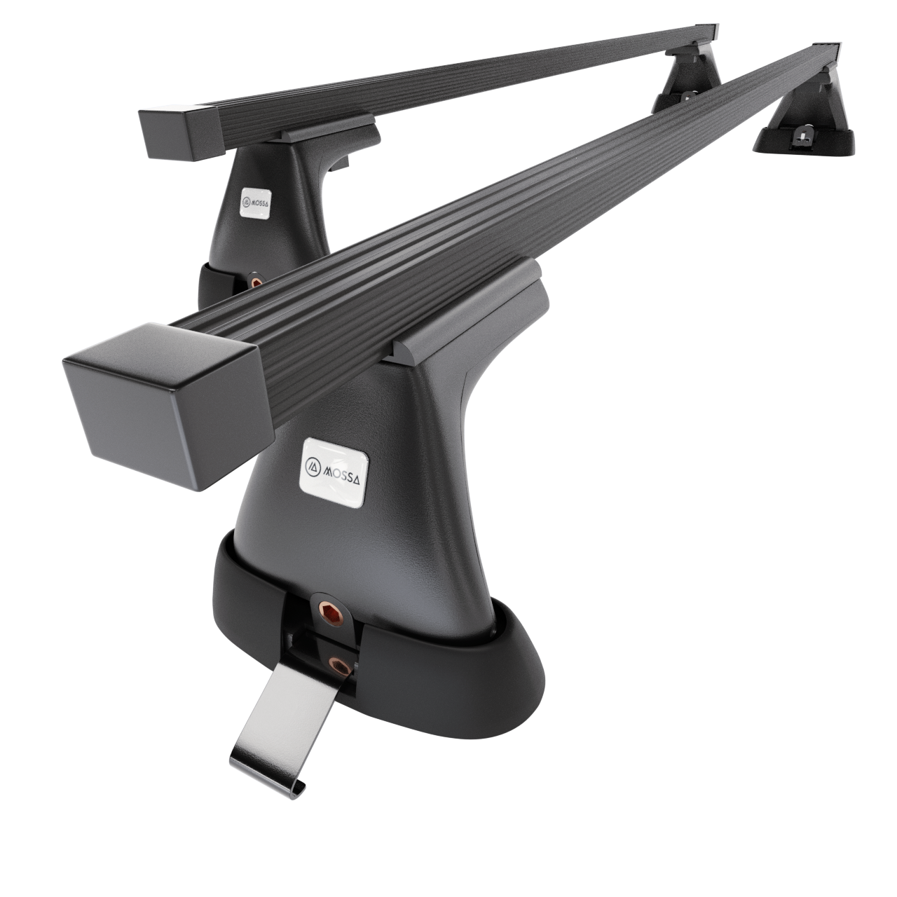 Barre portatutto in acciaio per Citroen Berlingo mk I Van (2003-2010) O nero