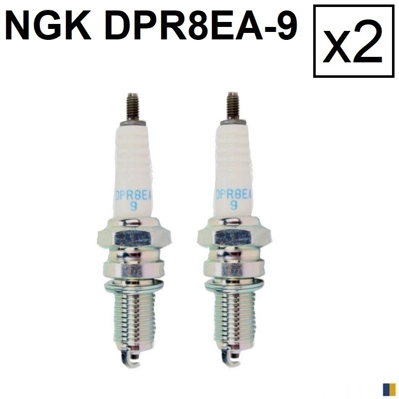 2 candele NGK DPR8EA-9 per Yamaha 850 TDM 1997-2002