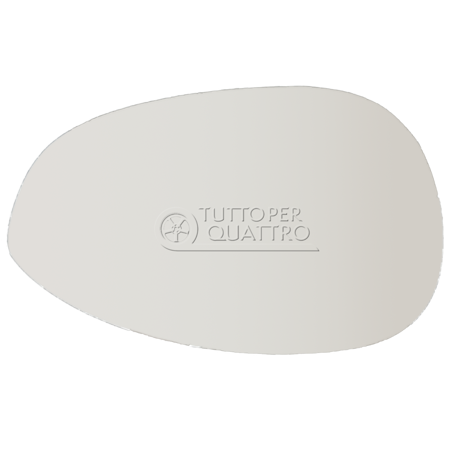Vetro Specchietto Sinistro per FIAT 500, LINEA, PUNTO, GRANDE PUNTO, PUNTO EVO