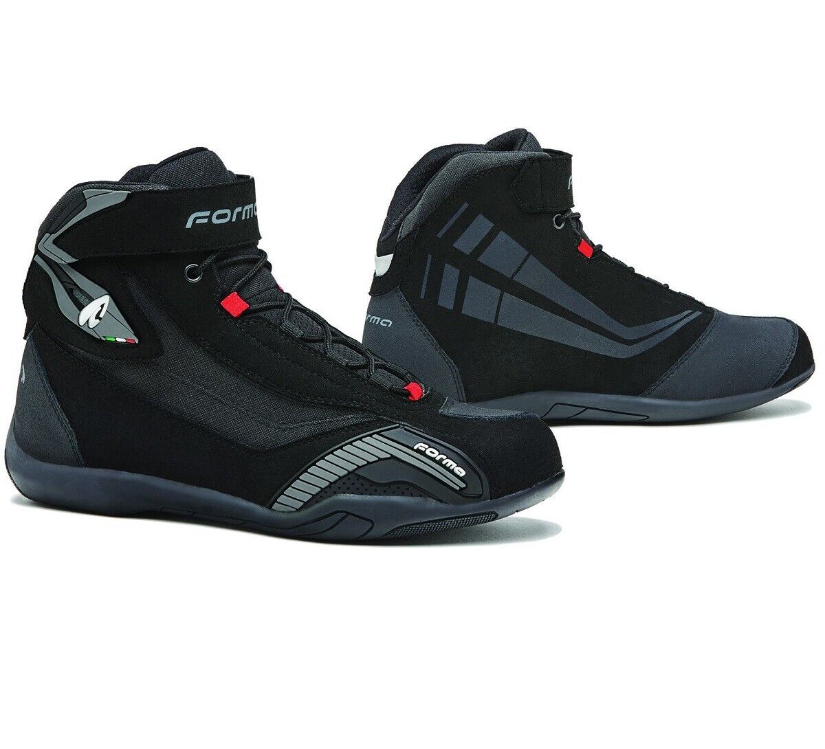 SCARPE STIVALI MOTO FORMA GENESIS NERO BLACK PROTEZIONI OMOLOGATE TG 41
